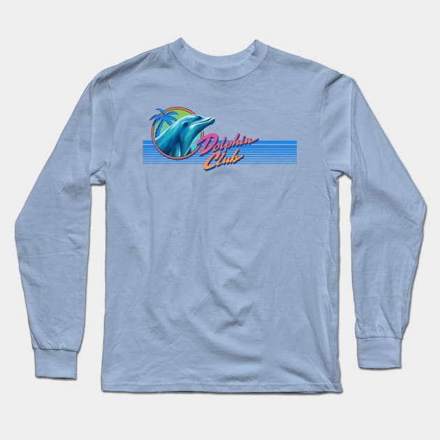 Dolphin Club Long Sleeve T-Shirt by Steven Rhodes